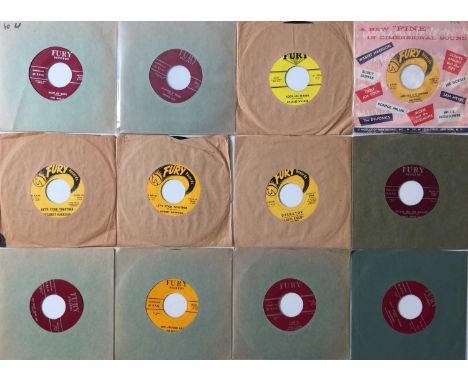 FURY/ 4 STAR RECORDS - 7" PACK. A fantastic selection of 17 7" singles mostly on Fury Records but does include a smattering o