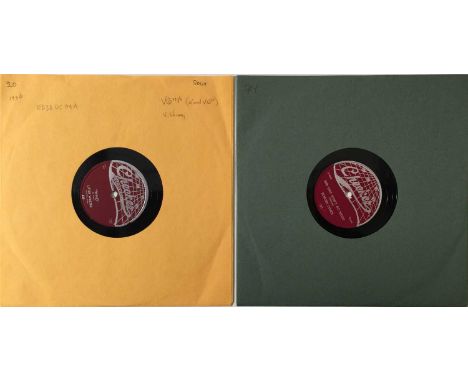 ELMORE JAMES/LITTLE WALTER - ORIGINAL US CHECKER 10" 78RPM RECORDINGS. Top set of 2 x original US 10" 78RPM recordings on Che