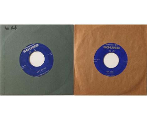 HOUSE OF SOUND - ROCKABILLY/ R&amp;B 7" RARITIES. A quality pack of 2 7" rarities on the House Of Sound record label. Artists