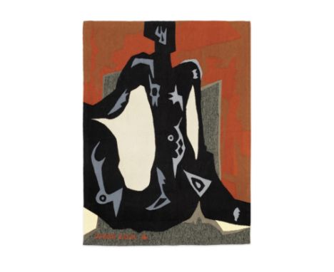 Daouda Diouck (Senegalese, born 1951)Solitaire signed, inscribed, dated and numbered verso 'Daouda Diouck, Solitaire, '78, 3/