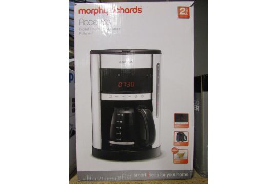 MORPHY RICHARDS ACCENTS DIGITAL COFFEE MAKER