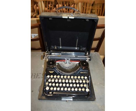 Vintage portable typewriter
