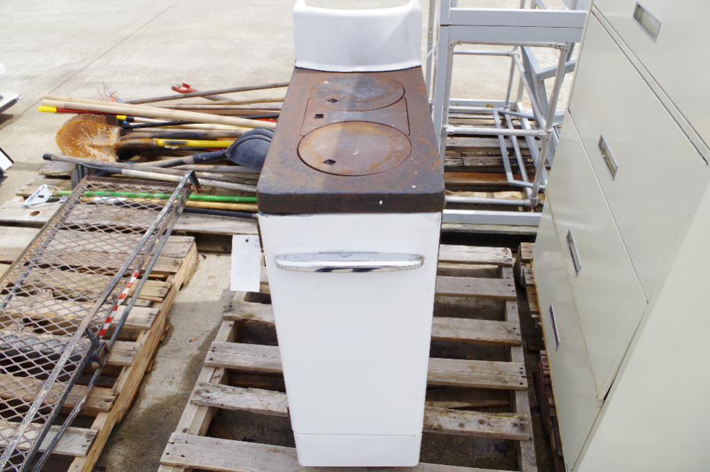 Washington Stove Works "Olympic" No. 1300 Wood Stove 12"W x 36"H (to