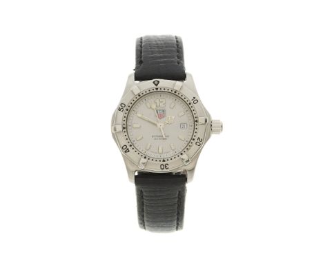 Tag Heuer, a stainless steel 2000 Series wrist watch, reference WK1312, unsigned quartz movement, serial RD7372, 29mm excludi