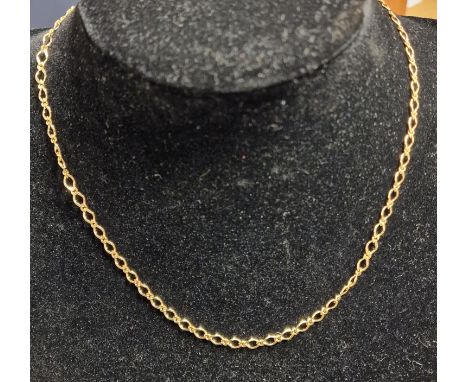 9ct Gold Necklace Chain - 5.65g