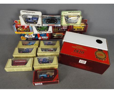 Matchbox - Yesteryear - Dinky - A group of 18 x boxed vehicles including Superkings twin pack with VW Golf &amp; Maserati Sup