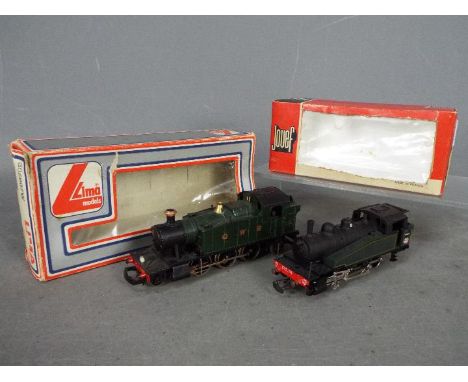Lima, Jouef - Two boxed HO/OO gauge locomotives. Lot includes a Lima 2-6-2 Prairie Tank engine Op.No.4589 in GWR green livery