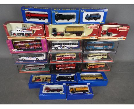 Corgi Trackside, Corgi Original Omnibus; Base Toys, Corgi - 20 boxed diecast vehicles in 1:76 scale. Lot includes Base Toys A