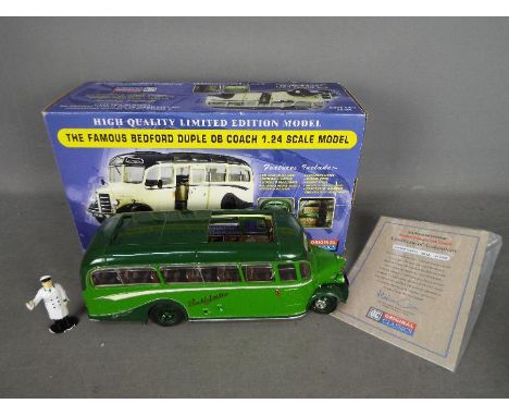 Original Classics - A 1:24 scale Southdown Bedford OB with functioning lights and separate mirrors to be fitted in the box. T