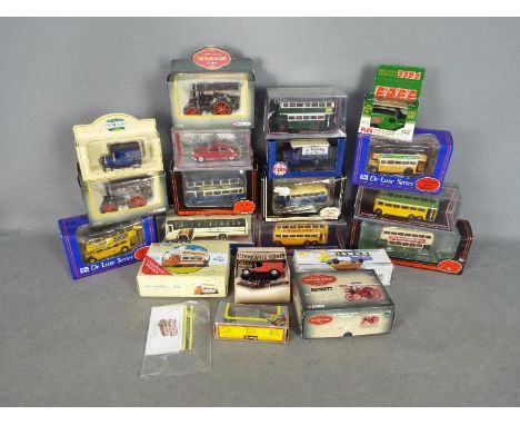 EFE, Corgi, Corgi Original Omnibus, Lledo - A boxed group of diecast vehicles in various scales. Lot includes EFE De Luxe #11
