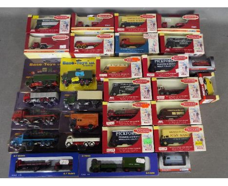 Corgi Trackside - Base Toys - A collection of 29 x boxed / carded vehicles in 1:76 scale including # DG202001 Morris J2 van, 