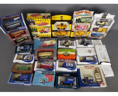 Corgi, Lledo,Vanguards, Corgi Original Omnibus - A boxed collection of over 30 diecast model vehicles in various scales. Lot 