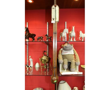An oak stick barometer