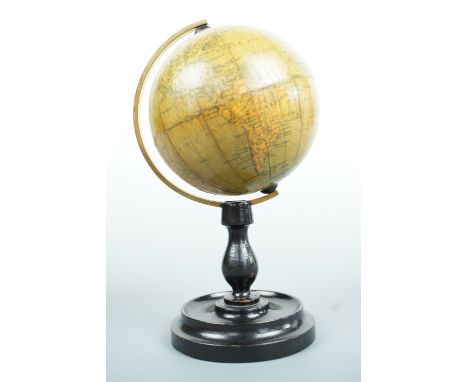 A Philips' 4-inch terrestrial globe, second quarter 20th Century