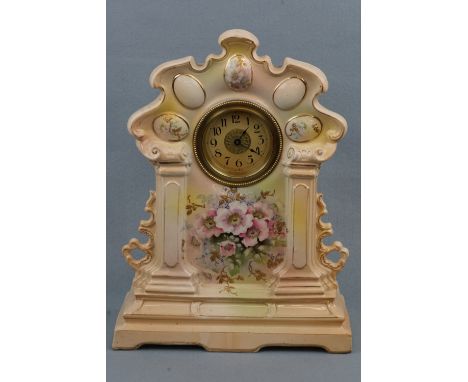 A Burletti and Pezzi of Milan mantel clock, 46 cm high