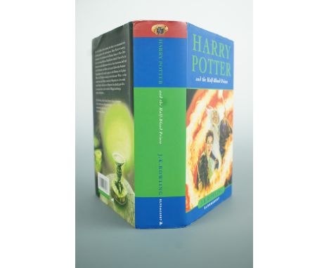 J K Rowling, "Harry Potter and the Half-Blood Prince", 2005, first edition with 'owls' printing error on page 99