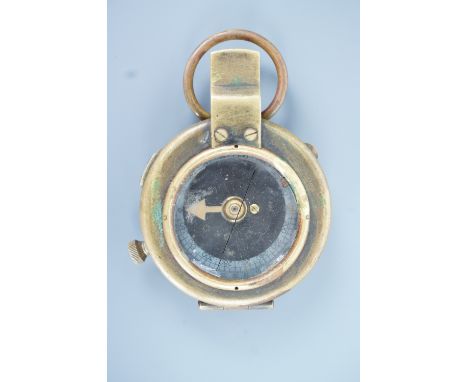 A 1917 British army prismatic marching compass
