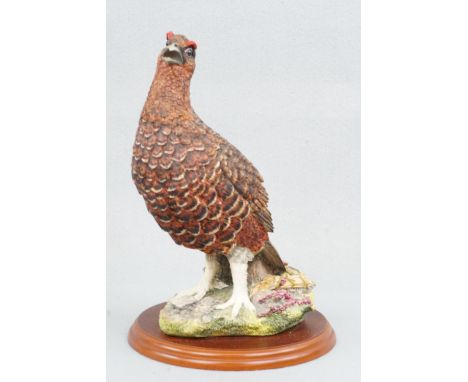 Border Fine Art Game Birds series, Red Grouse, A1279, 26 cm 