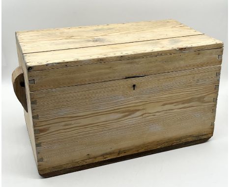 A small pine trunk 