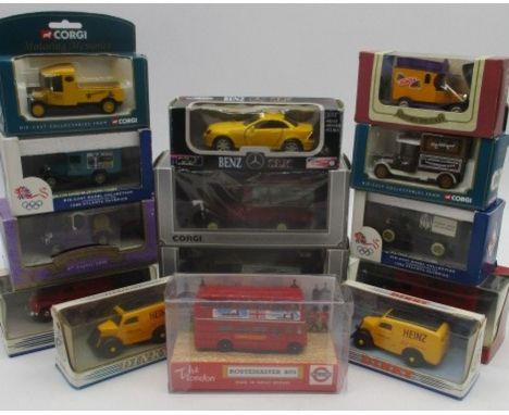 A selection of boxed die cast including Dinky, Corgi and Matchbox 