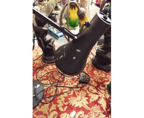 A vintage anglepoise lamp