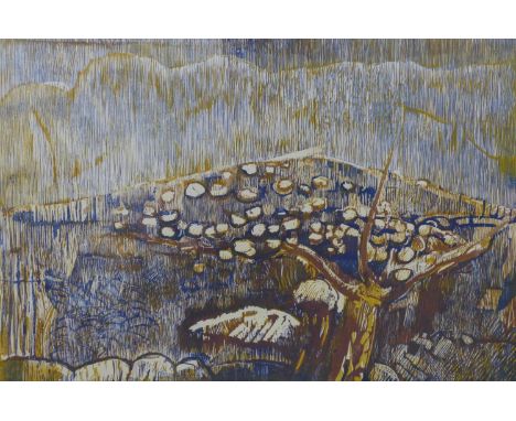 I. Rosseland (Norwegian artist), 'Rim Og Eme', lithograph, artist's proof, signed, dated 76, titled and numbered 6/100 in pen