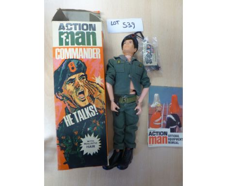 Action Man Commander – 1970’s original in box by Palitoy – Cat No. 34009.