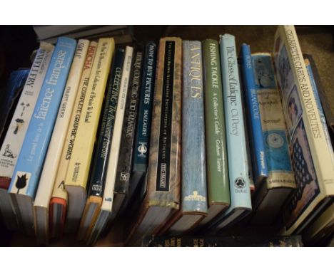 Books - Large quantity of antique and art reference books to include, Art Deco Source Book, Art Nouveau Style (Laurence Buffe