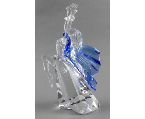 Two Swarovski Crystal pieces, Magic of Dance collection ‘Isadora-2002’, with SCS name label and certificate of authenticity w
