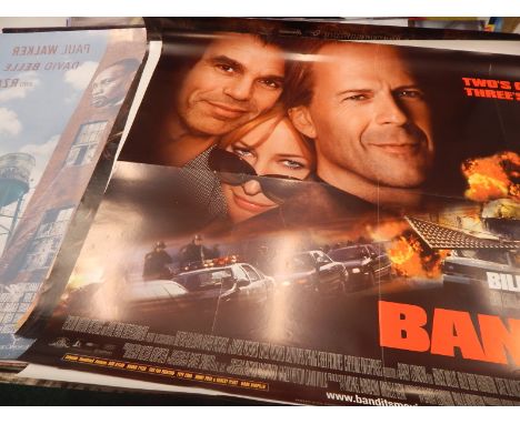 Various quad movie posters, to include Bandits, Step Up, Pretty Woman, One for the Money, Old School, Twilight, Pirates of th