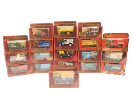 Various Matchbox Models of Yesteryear vehicles, to include a 1912 Ford Model T, a 16 Ford Model T tanker, 1912 Model T Ford t