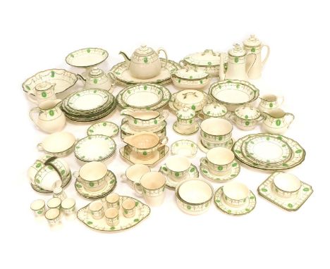 A Royal Doulton Countess pattern part tea, dinner and coffee service, to include coffee pot, teapot, serving dishes, tureen a