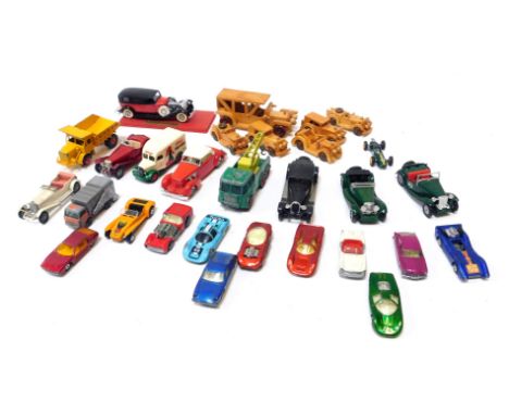 Matchbox and other playworn diecast, including Matchbox Foden dumper truck, Matchbox Series Kingsize Foden breakdown tractor,