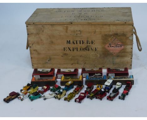 Matchbox Models of Yesteryear diecast, boxed and unboxed, to include a 1930 Model Y Duesenberg, 1914 Stutz Roadster, a 1927 T