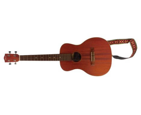 A Stagg ukulele, model number UB70-S, cased.