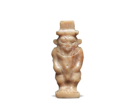  A small Egyptian carnelian amulet of Bes Third Intermediate Period, circa 1069-735 B.C.2.6cm highFootnotes:Provenance:Anonym