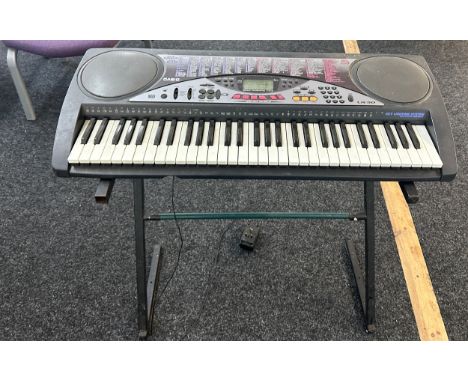 Casio LK50 electric keyboard, untested with stand 