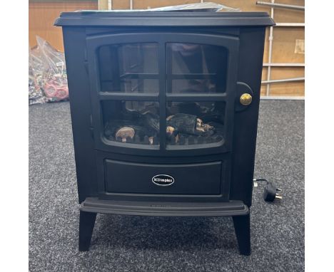 Dimplex Brayford coal effect electric heater with remote control and user manual 