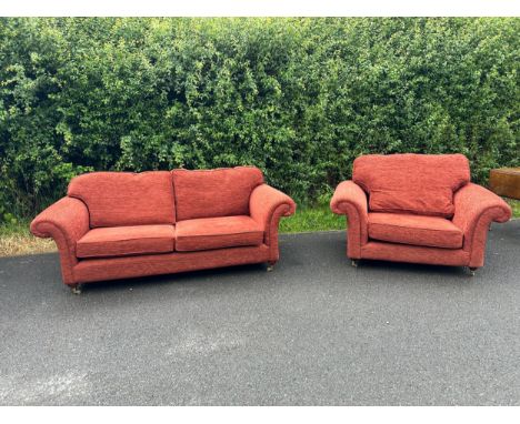 2 seater sofa and a matching chair 