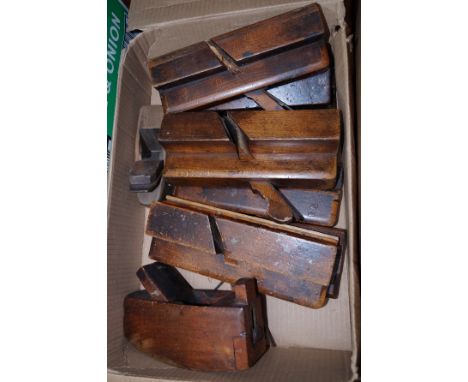 Group of vintage wood working planes