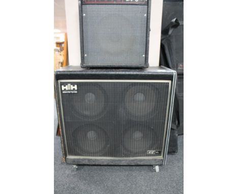 A HH electronic 412 B.L. portable PA speaker 