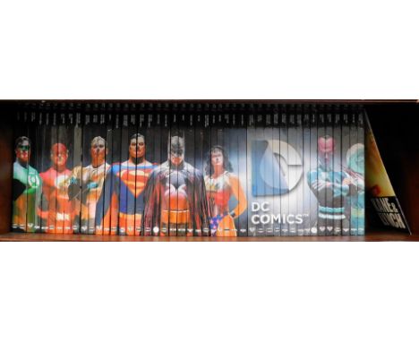 DC Comics graphic novels, The Circle, Trinity, Super Girl, and others. (1 shelf)
