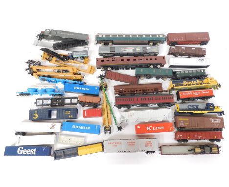 OO gauge carriages, to include Jouef. (2 boxes, some AF)