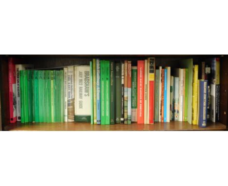 Railway related books, including Bradshaw's July 1922 Railway Guide, Forgotten Railways volume 2 The East Midlands, The Four 