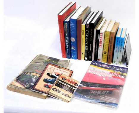 Various automotive related books, to include The Motoring Century The Story of the Royal Automobile Club, Pettifer and Turner