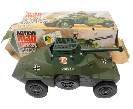 An Action Man Transport Command by Palitoy German armoured car, boxed. 