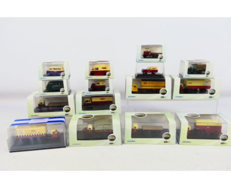 Oxford Diecast - 15 'British Railways' themed diecast model vehicles in 1:76 scale from Oxford Diecast. Lot includes #76TK010
