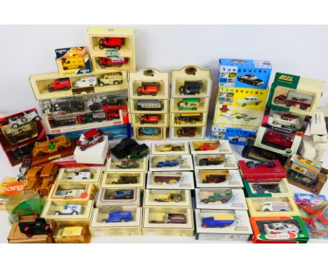 Vanguards - Lledo - Matchbox - Tri-ang - A group of vehicles including Ford Zephyr 6 Police car # VA04604, Ford Transit AA va