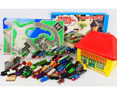 ERTL - Thomas the Tank Engine - A mixed lot of approximately 40 unboxed Thomas The Tank Engine vehicles to include Thomas, Si