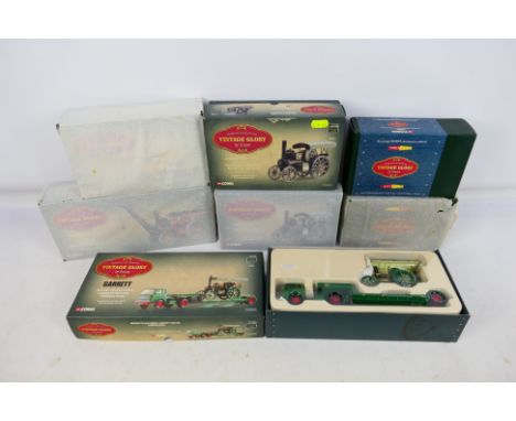 Corgi - Unsold Shop Stock - 7 x 1:50 scale diecast Limited Edition vehicles from the Vintage Glory of Steam Series. Lots incl